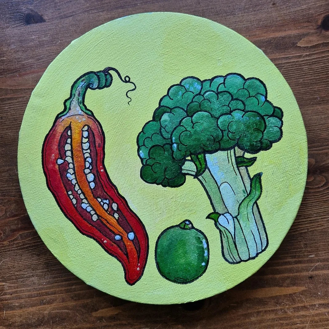 Vegetable Family 1 - Original Painting