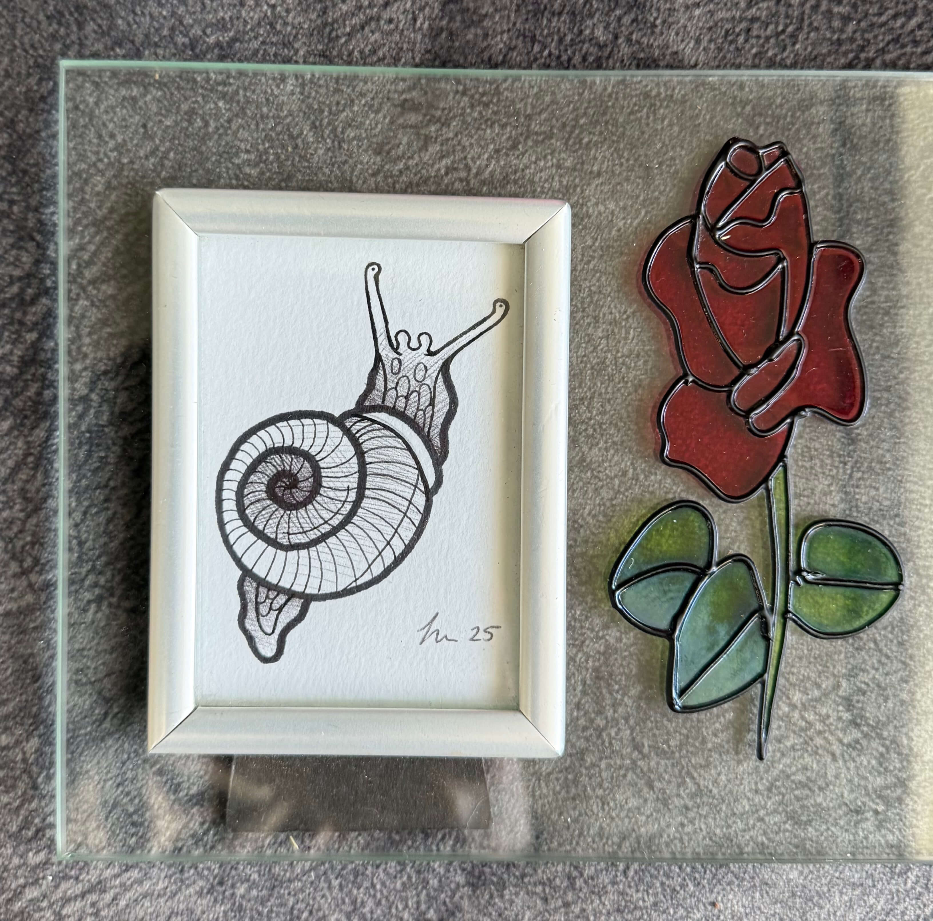 Snail - Original Drawing