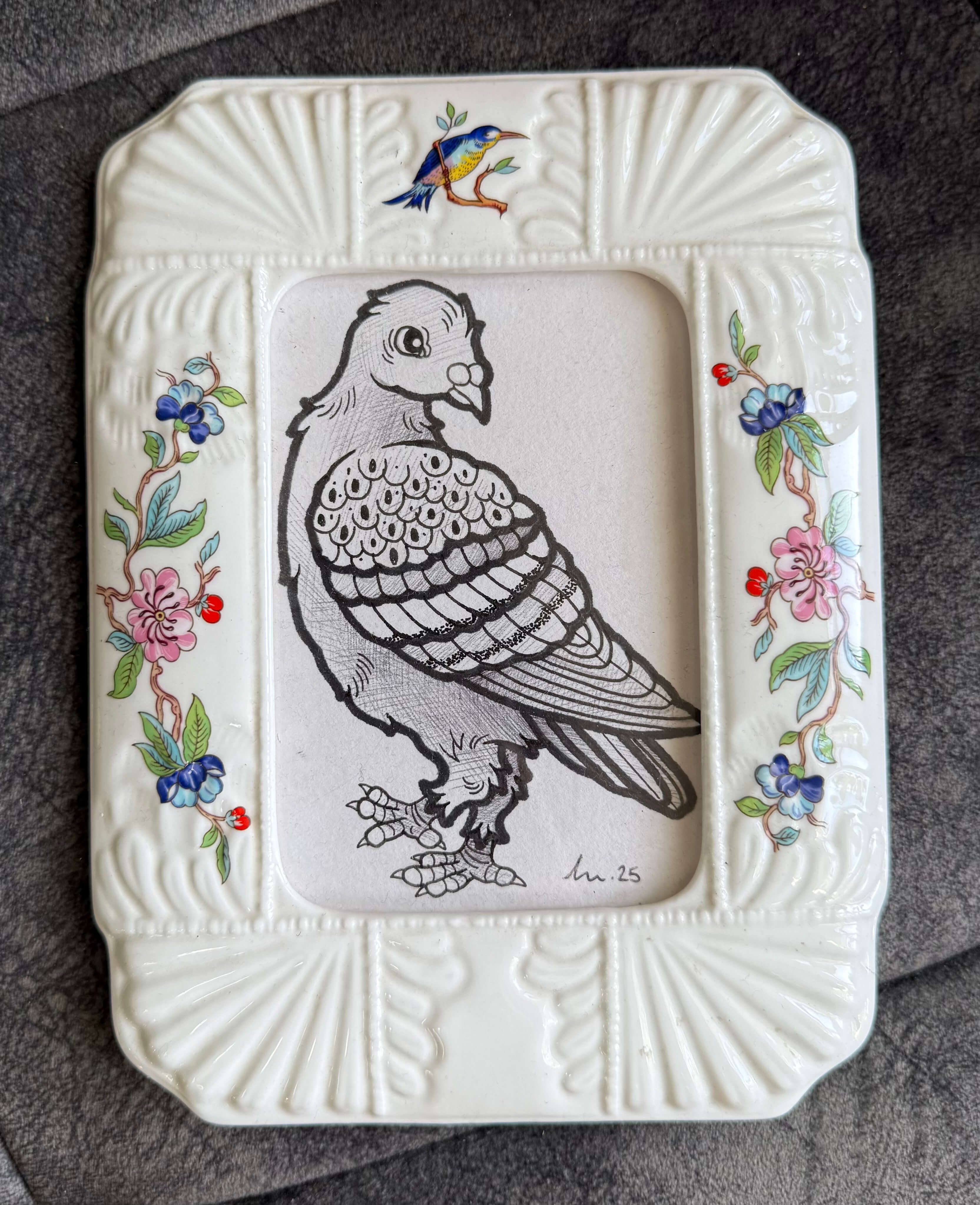 Pigeon - Original Drawing