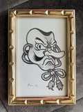 Tengu Mask - Original Drawing