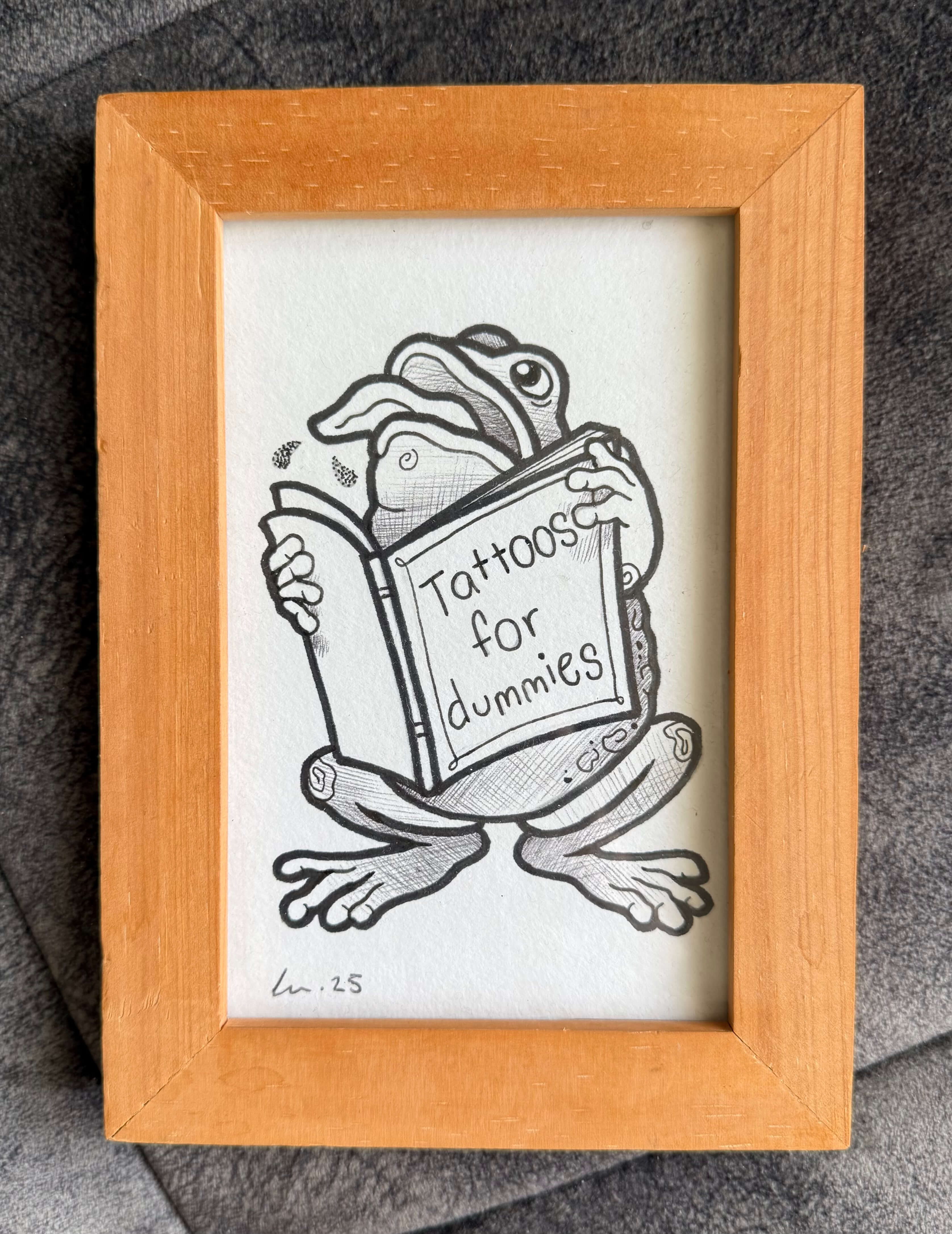 Tattoos for Dummies - Original Drawing