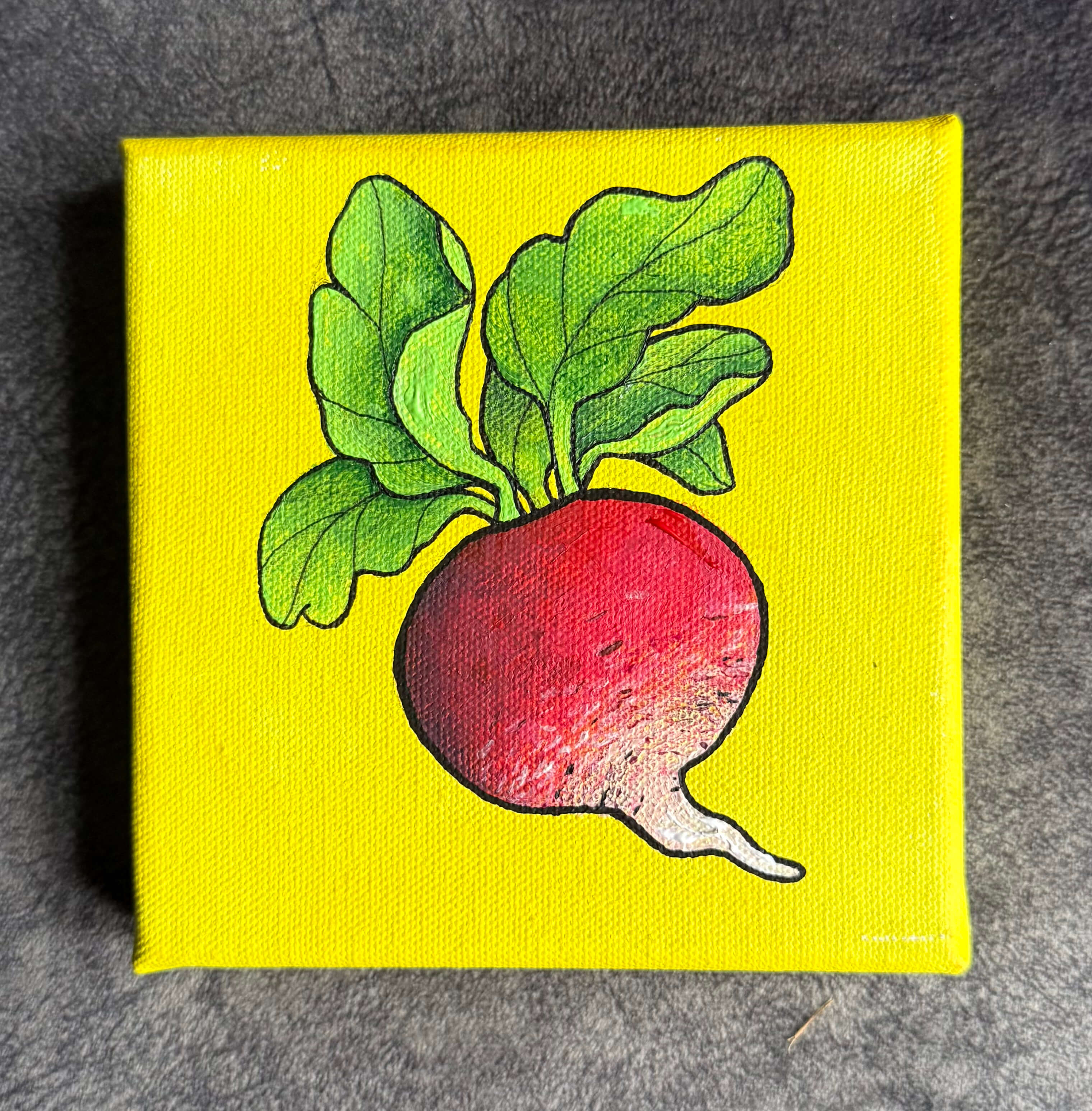 Radish - Original painting