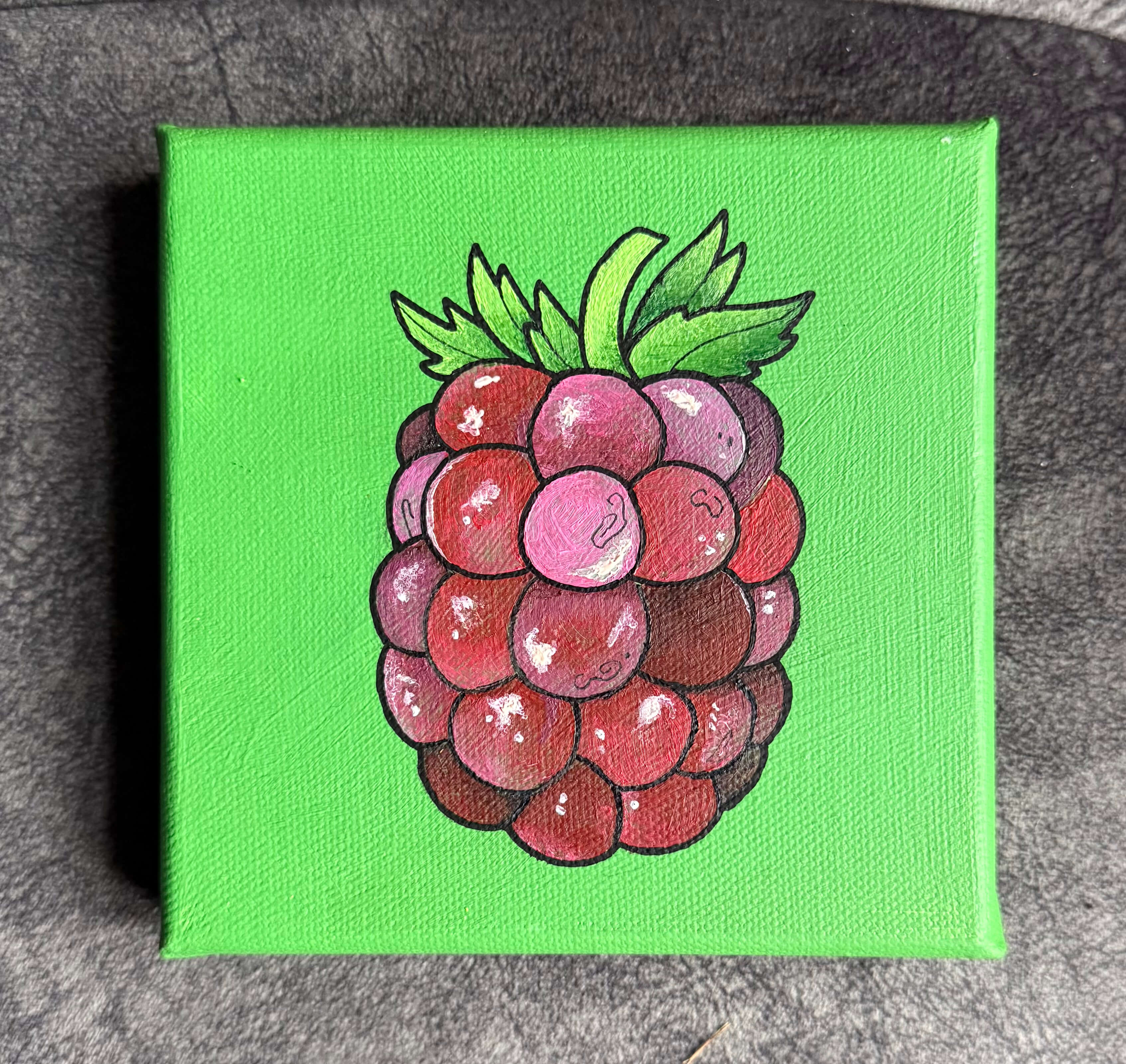 Raspberry - Original Painting