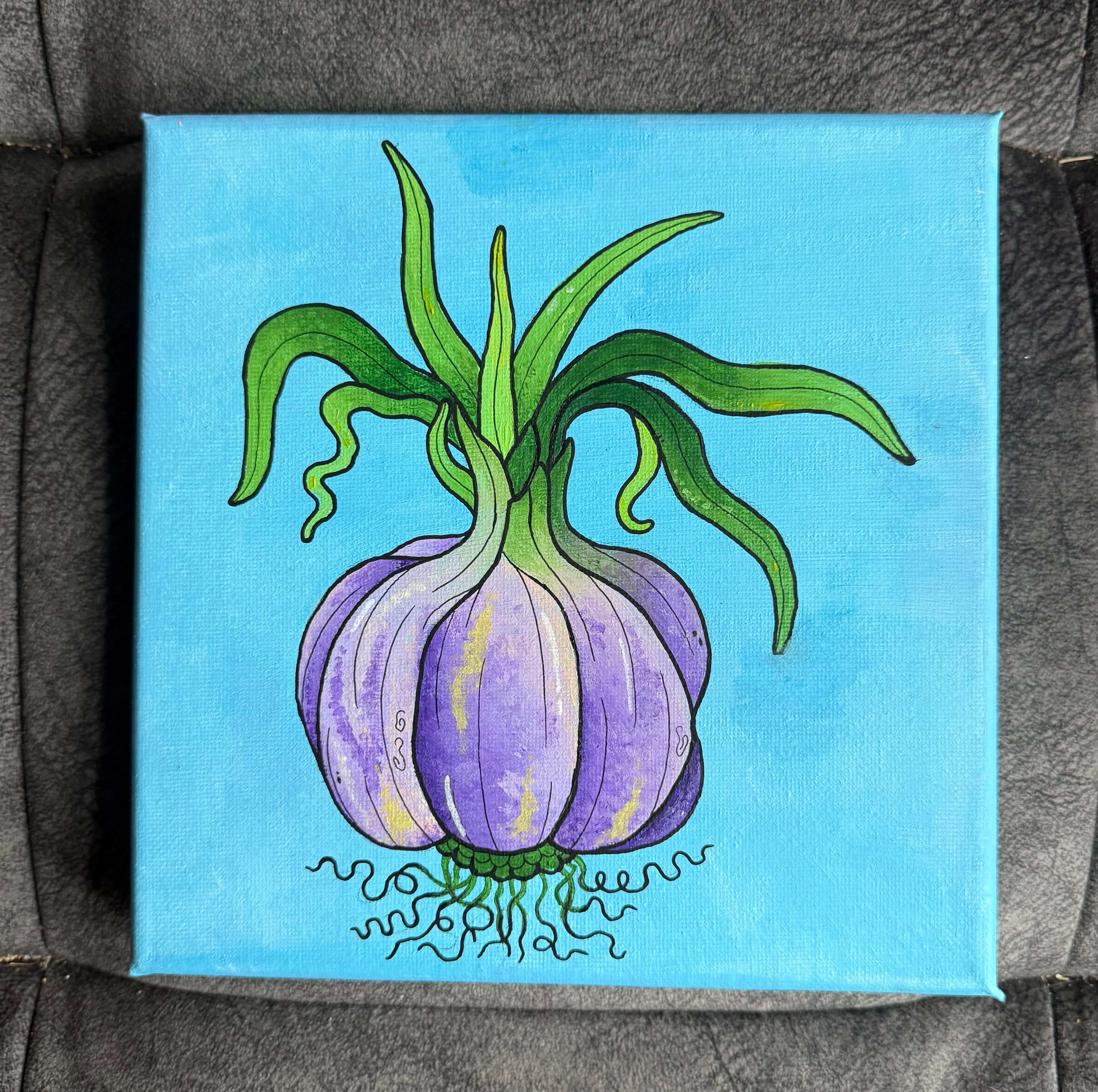 Garlic - Original Painting