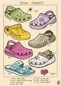 Crocs Collection 1 - A3 Print