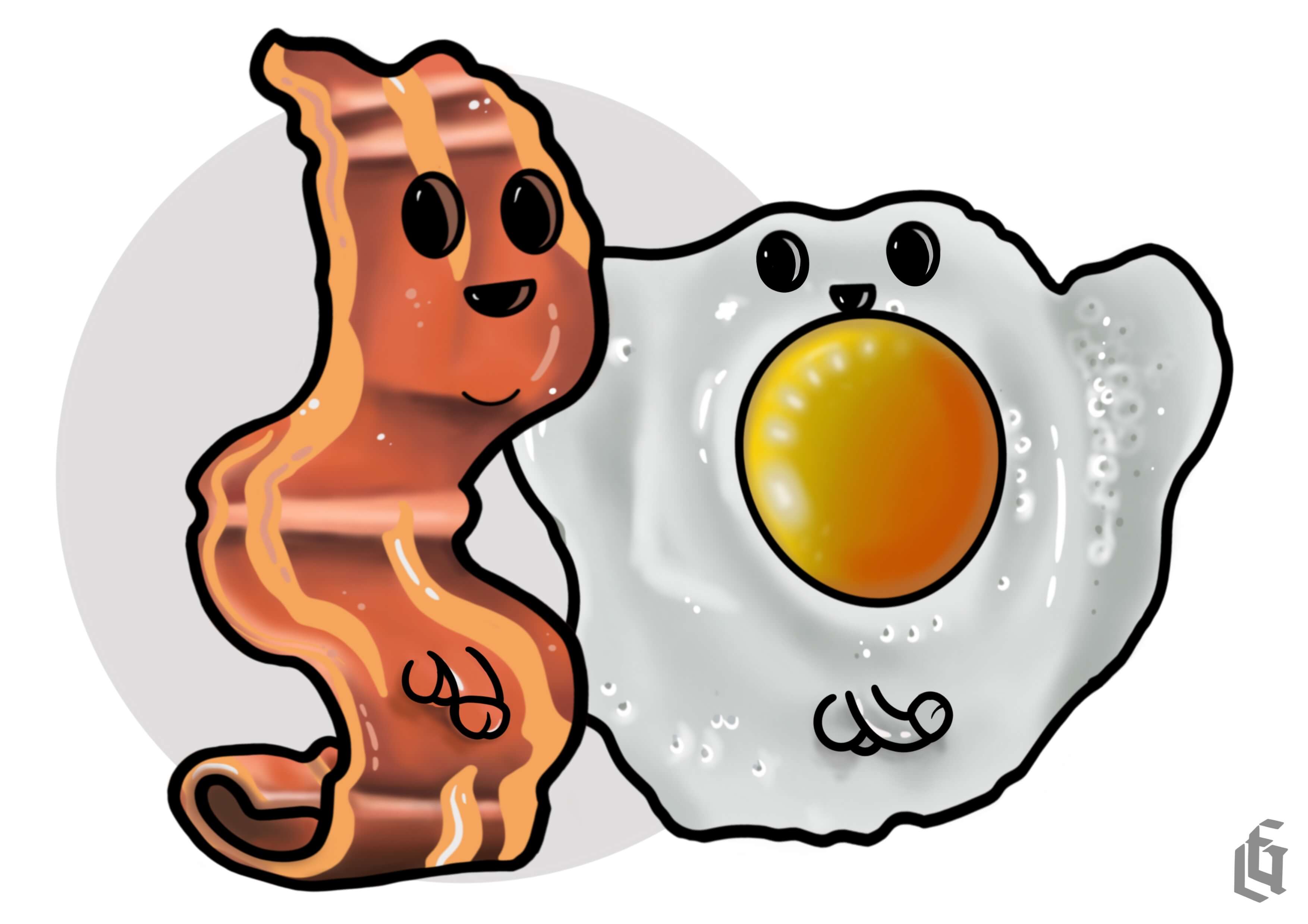 Breakfast Companions - A4 Print